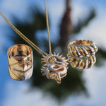 solid gold 14k jewelry stoked and statement pieces