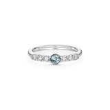 Round Diamond Stacker Ring