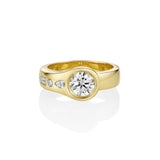 Eclipse Half Signet Ring