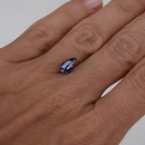 Lavender Gray Spinel Pear, 1.58ct