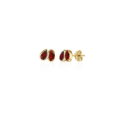 Custom Toi et Moi Studs, Bezel Set