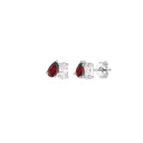 Custom Toi et Moi Studs, Prong Set